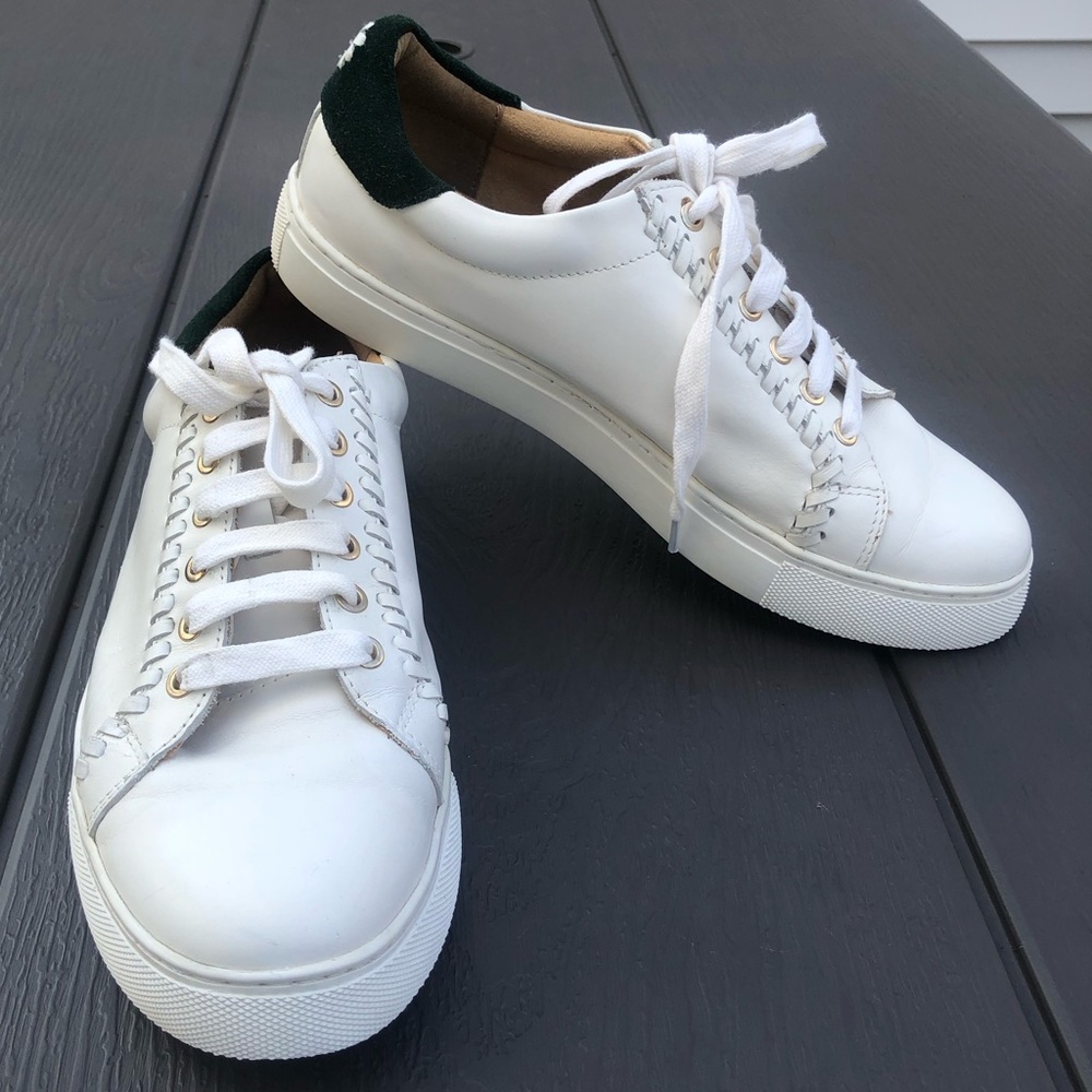Jack Rogers Whitney Leather Sneakers sz 8,5 - Picture 13 of 13